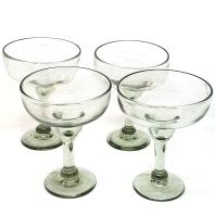 Clear 14 oz Large Margarita Glasses (set of 6)